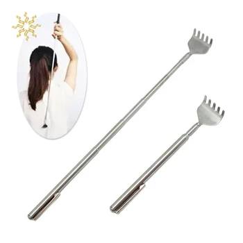 

Massage Tools Stainless Steel Telescopic Portable Extendable Handy Pocket Pen Clip Back Scratcher Massage Relaxation