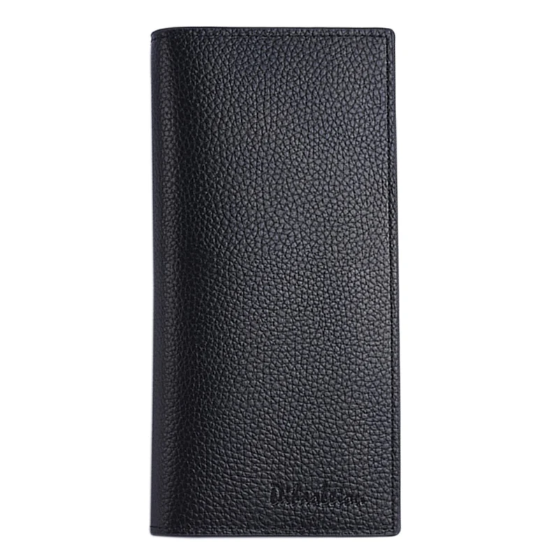 

Solid Long Wallet for Men Business Clutch Credit Card Holders Pu Leather Bifold Men's Purse Soft Slim Money Bag Male
