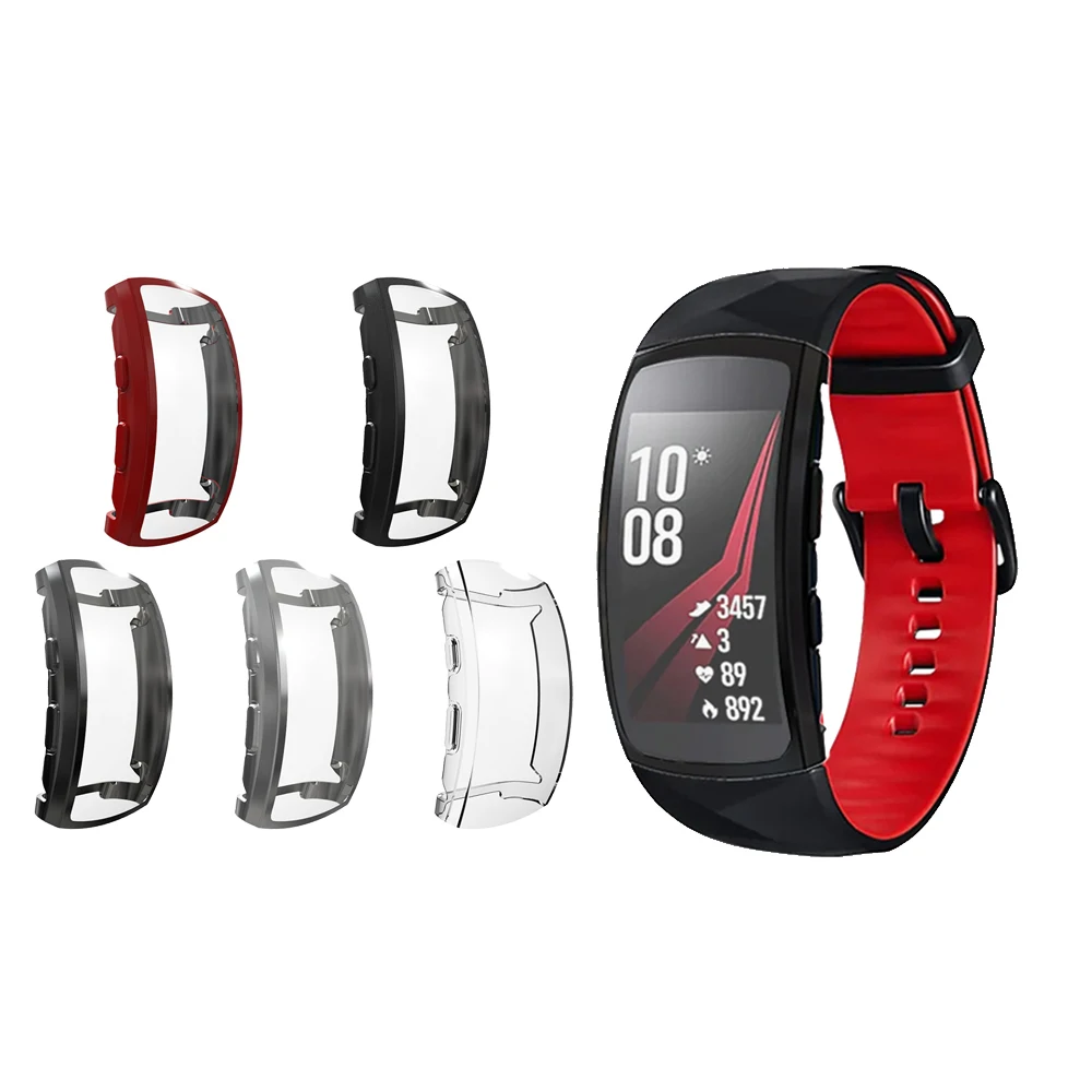 Для samsung gear Fit 2 PRO Band Bracelet TPU чехол для samsung Band Fit 2 SM-R360 Защитная крышка gear fit 2 защитный чехол