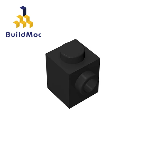 BuildMOC совместимый для 87087 1x1 для строительных блоков части DIY логотип развивающие творческие подарочные игрушки - Цвет: M0550-17