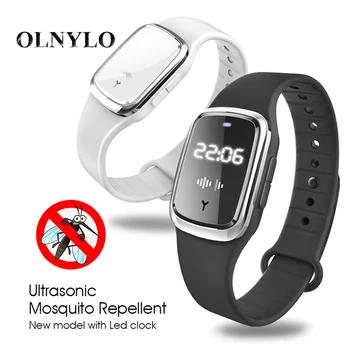 

M2 Mosquito Repellent Smart Band Kids Anti Mosquito Killer Ultrasonic Pest Insect Drive Wristband USB Children Smart Bracelet