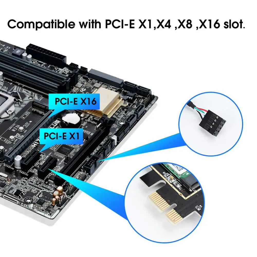AX200 Wi fi адаптер 5 ГГц 6 Intel AX200ngw pci антенна ключ Bluetooth Сетевая карта PCI Express|Сетевые