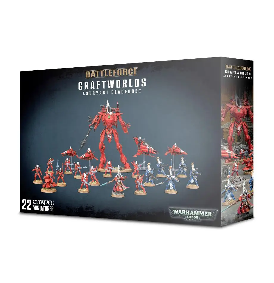 40K игровая модель для CRAFTWORLDS ASURYANI BLADEHOST абсолютно новый оригинальный|Настольные