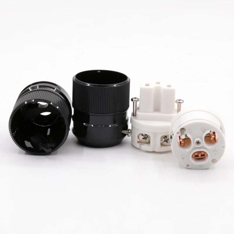 2 шт. IEC HIFI красный Медь IEC разъем US/EU/AU AC разъем питания для DIY кабель питания