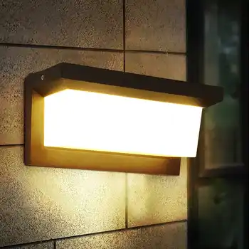 

Smuxi Wall lamp Waterproof Warm White/ White Lamp 18W/12W AC85-265V COB LED Wall Light Aluminum for Stair Hotel Garden Outdoor