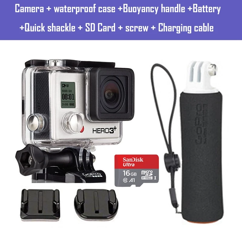 Original 4k Ultra Hd Video For Gopro Hero3 Hero 3 Black Edition Adventure Camera Body Parts Aliexpress