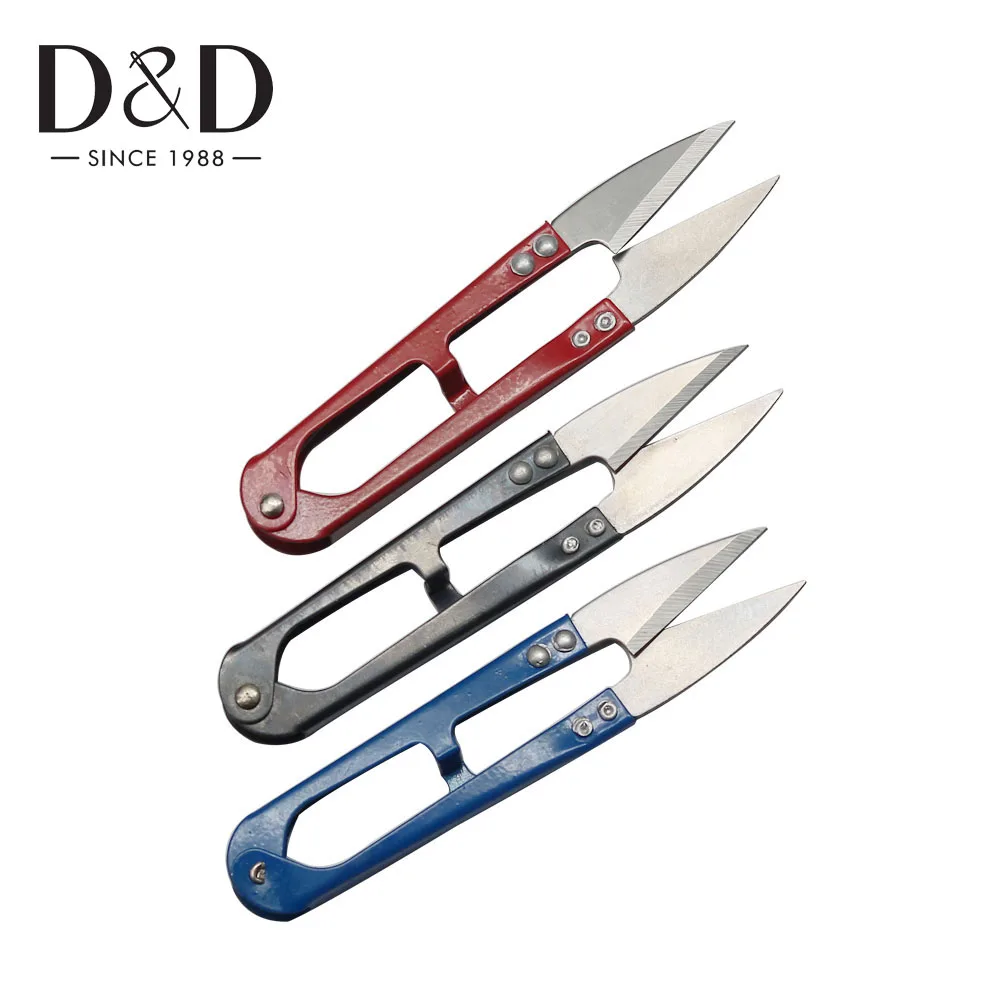 U Shape Clippers Trimming Scissors Sewing Tool Embroidery Snips Beading Yarn Thread Cutter Nippers Mini Craft Tailor | Дом и сад