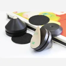 12 шт. эбенового дерева СПАЙК N 12 шт. база DIY виброизоляция конус диск hifi amp