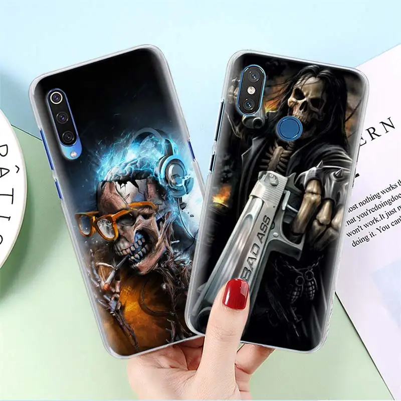 Чехол для телефона Grim Reaper Skull Skeleton для Redmi 7 7A 8A K20 Pro 6 6A 5 Plus Redmi Note 5 6 7 8 Pro 8T S2 GO