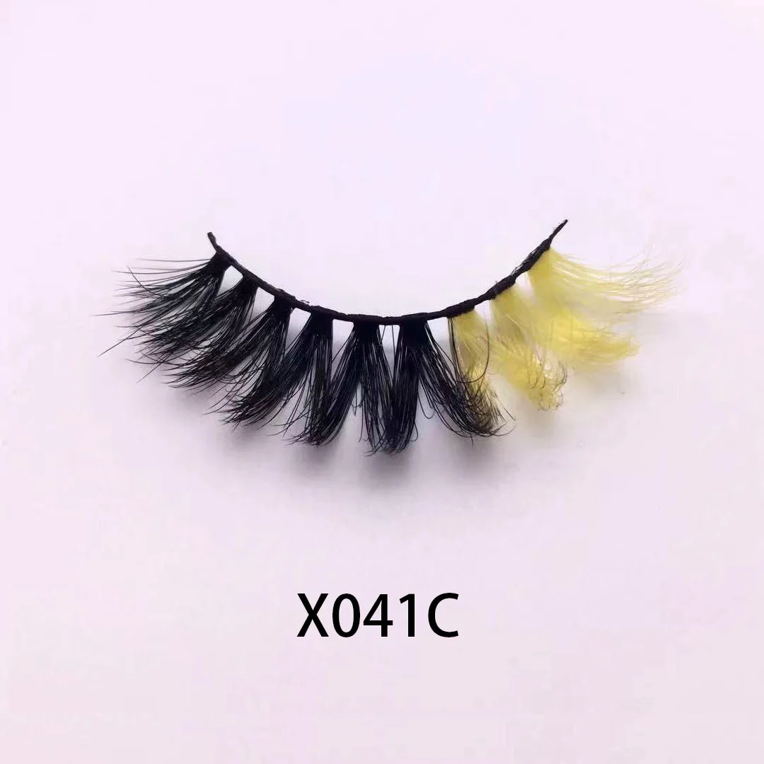 AMAOLASH 3d Color False Lashes Natural Long Colorful Eyelashes Dramatic Makeup Fake Lash Party Colored For Cosplay Halloween -Zentai shop online Hdfb33651c56f4952bee5f0712277f830K.jpg