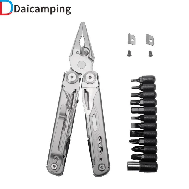 Daicamping DL30 Replaceable Part Hand Multi Tool Multi-tool Sets Cutter  Multitools Survival Pliers Multifunctional Folding Knife - AliExpress