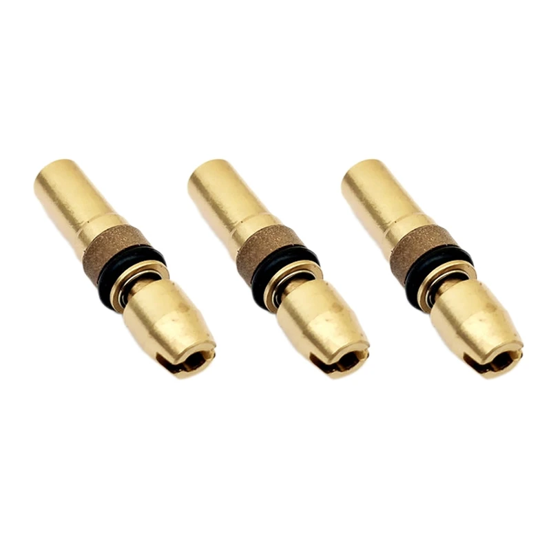 

HOT 3PCS Three-Stage Piston Head High Pressure Copper Head 6mm High Pressure Pump 30Mpa Repair Parts