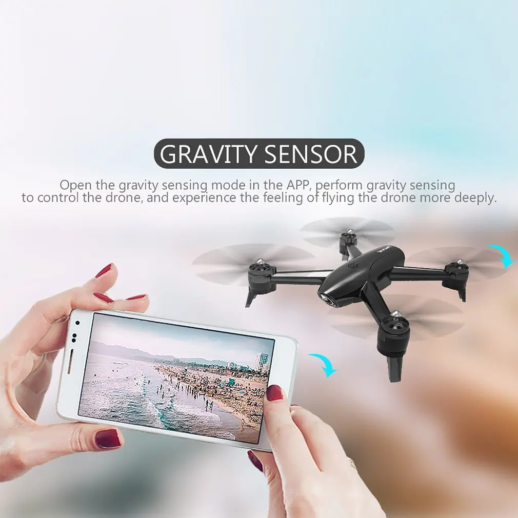 

Dual Camera SG106 Drone 4k HD camera 2.4G FPV WiFi Wide-angle Camera Gravity Sensing Real-Time Transmission