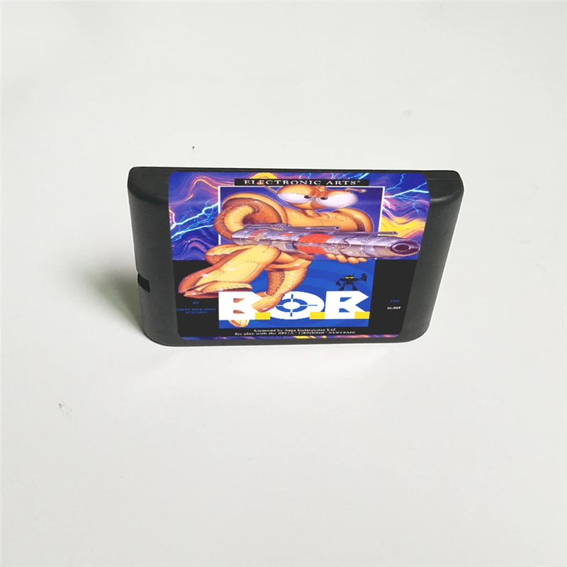 B.O.B BOB-крышка США с розничной коробкой 16 бит MD игровая карта для Sega megadrive Genesis игровая консоль