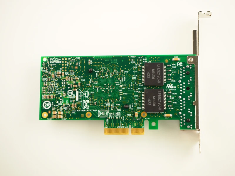 I350AM4 чипсет PCI-Express 4 порта Gigabit Ethernet серверный адаптер NIC I350-T4V2