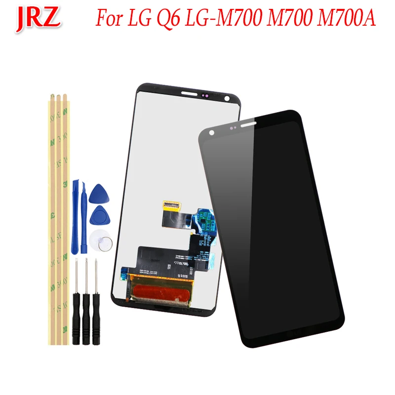 Для LG Q6 M700 M700A US700 M700H M703 M700Y ЖК-дисплей и кодирующий преобразователь сенсорного