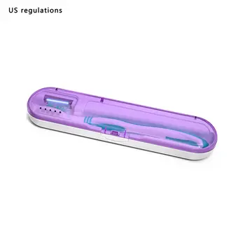 

Portable Toothbrush Storage Box UV Sterilizer For Camping Travel Tooth Toothbrush Cover Toothpaste Organizer Toothbrush Holder