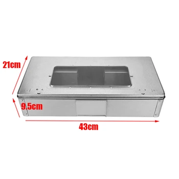 

42*21*9.2cm Reusable Automatic Continuous Mouse Trap Household High Effect Rat Traps Catcher Killer Cage Rodent Mice