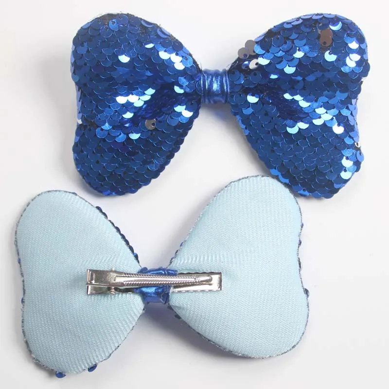 2 шт. Navidad Минни Микки уши заколки для волос Малыш головной убор девочка бабочка с