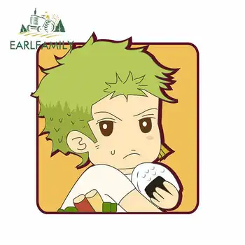 

EARLFAMILY 13cm x 13cm One Piece Sauron Car Stickers Decals Helmet Motorcycle Waterproof Sunscreen Oem JDM Polyethylene Cartoon
