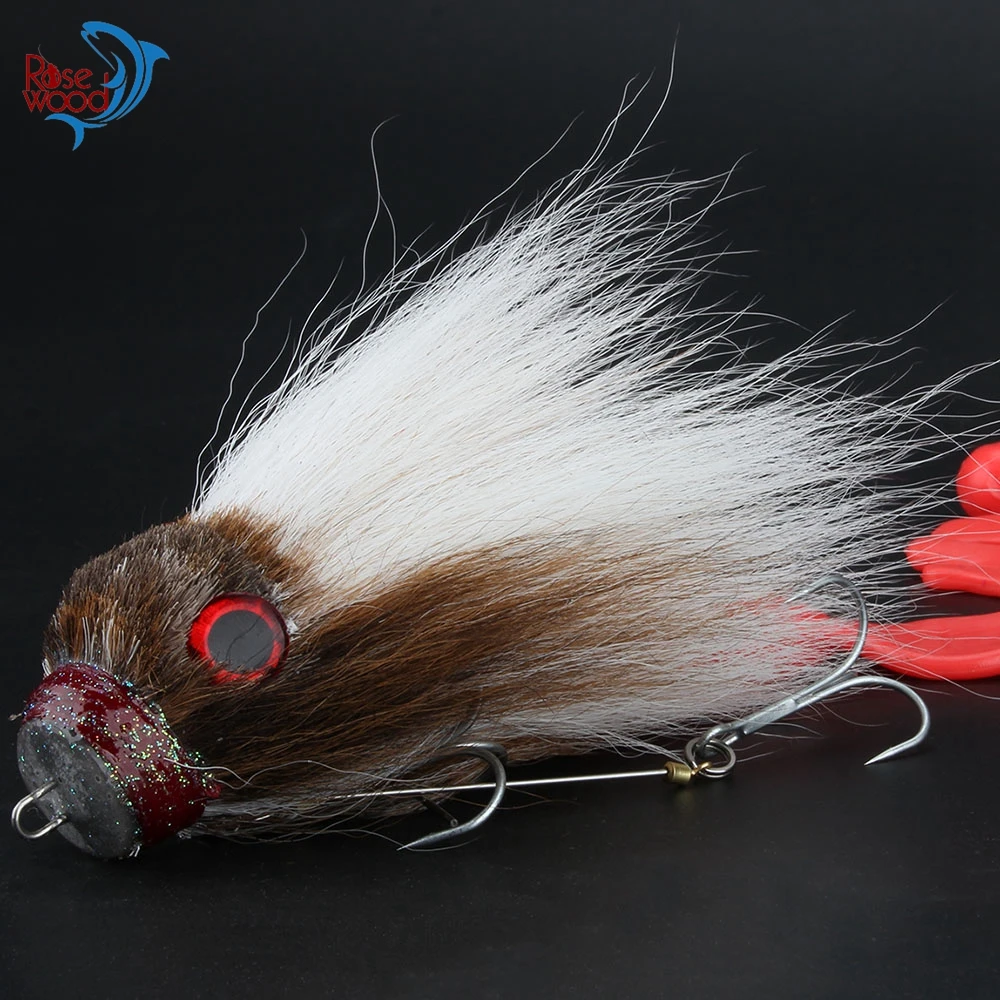 Палисандр ручной работы большой приманка для щуки Силиконовые Мягкие рыболовные