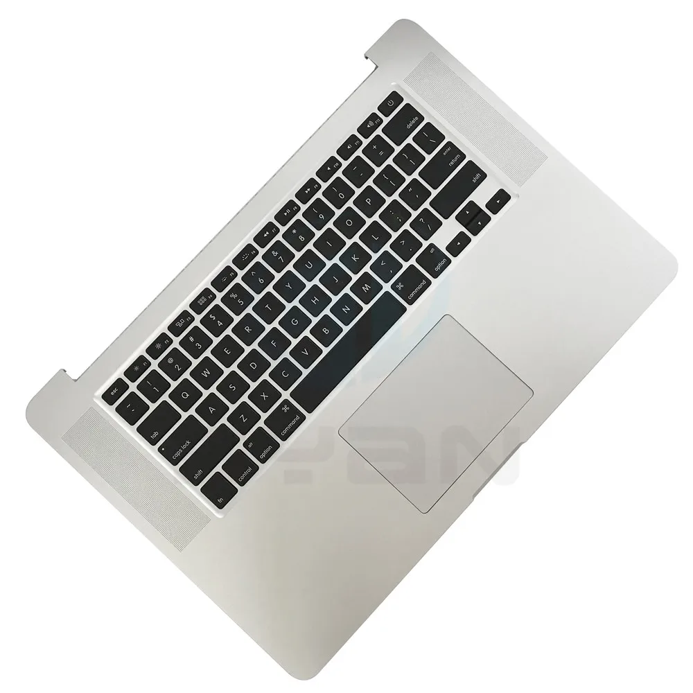 A1398 Топ чехол для Macbook Pro retina 15,4 дюймов Топ чехол с US клавиатура трекпад подсветка
