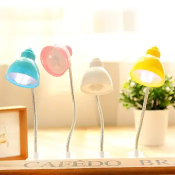 

Mini Reading Light LED Clip Portable Travel Kindle Table Bedroom Children's Night Lamp Reading Light Clip Flexible Light La M0A4