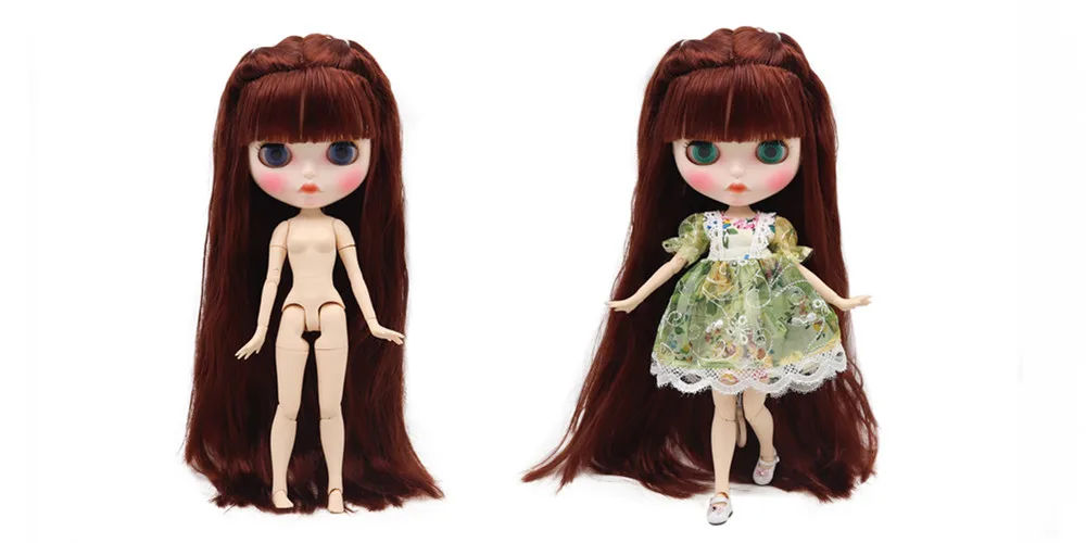 ICY factory blyth кукла Обнаженная соединение тела с ручным набором A& B новая матовая Лицевая панель белая кожа модные куклы подарок Специальное предложение