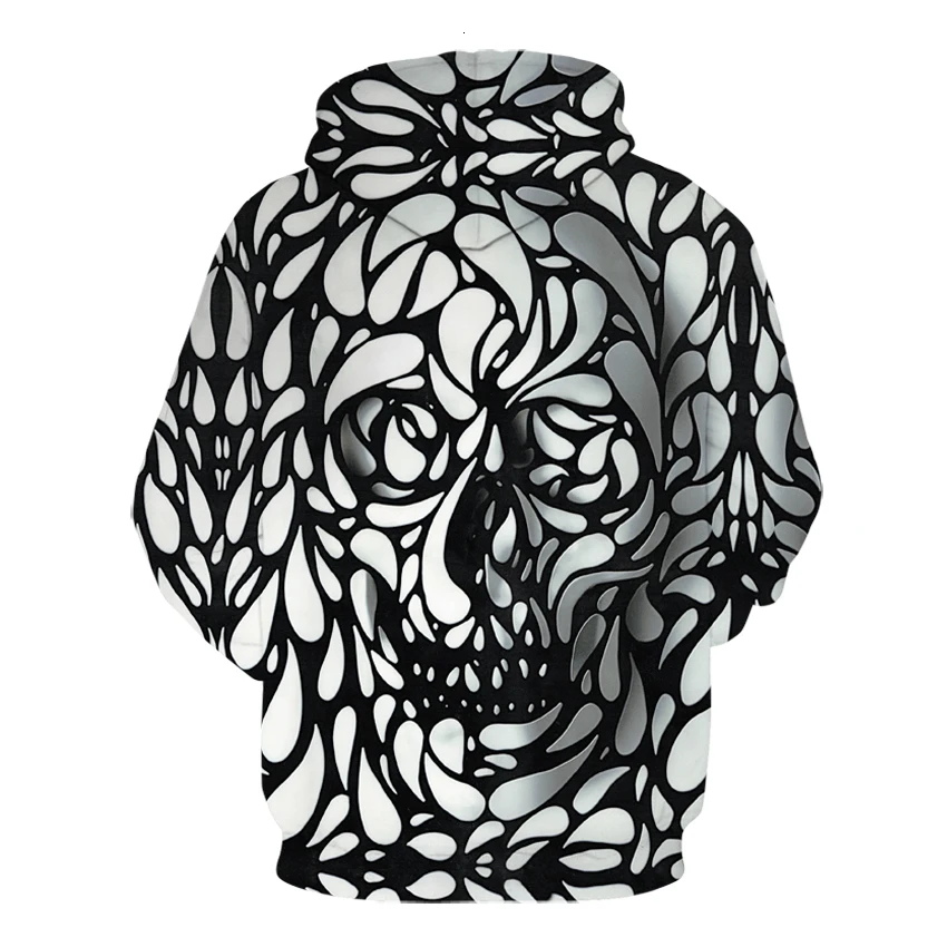 3D печатные худи с принтом осьминога дамы/мужские черные забавные толстовки Повседневный пуловер на тему Хэллоуина животные хип-хоп толстовки