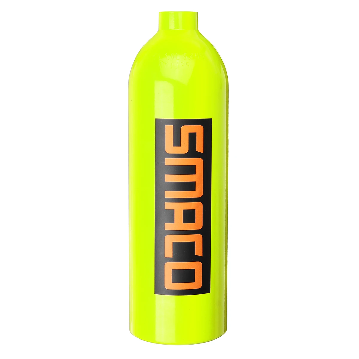 Fluorescent Green 1000 мл Дайвинг мини дайвинг баллон кислородный баллон воздушные баллоны без головки воздушные баллоны головка цилиндра-клапан дыхания - Цвет: Fluorescent Green