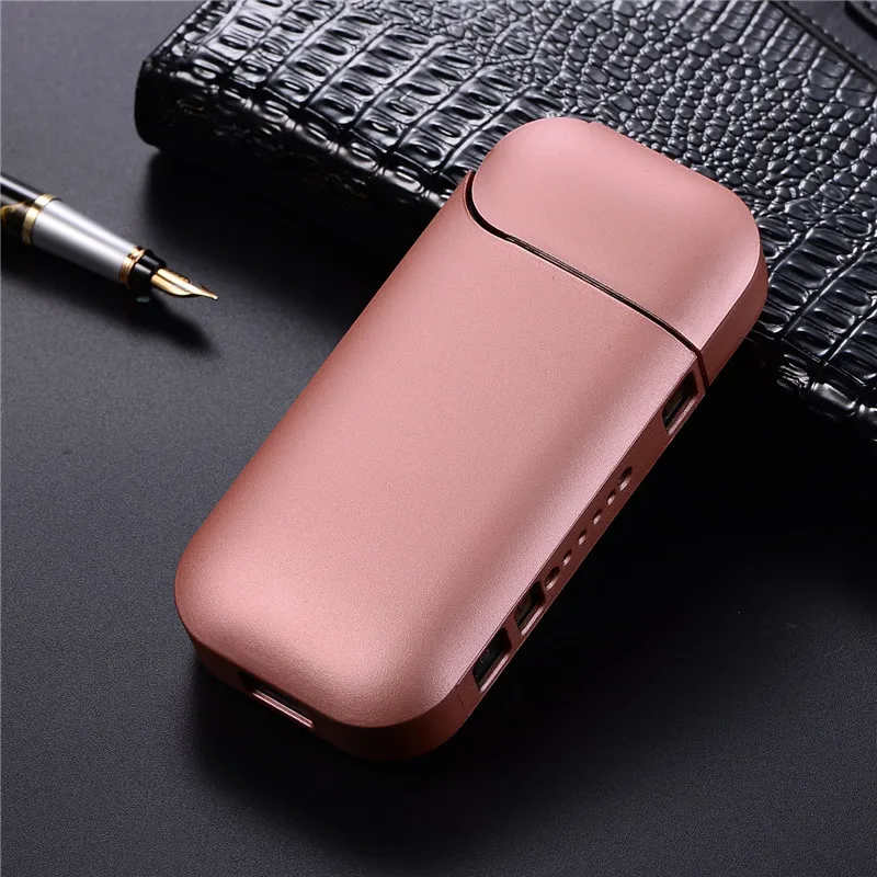 Fashion Black Color PC Case II III Electronic Cigarette Full Protective Case  For IQOS 2.4 Plus
