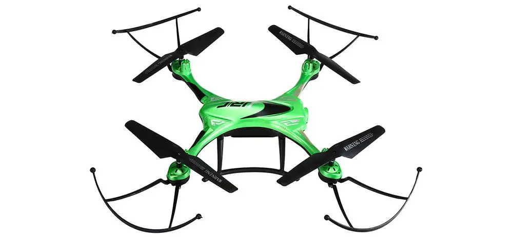 Kuulee Квадрокоптер с дистанционным управлением 2,4G 6 Axis Gyro Drone с безголовым режимом один ключ Авто-возврат Квадрокоптер зеленый