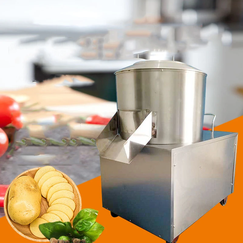 stainless steel commercial potato peeling machine electric industrial