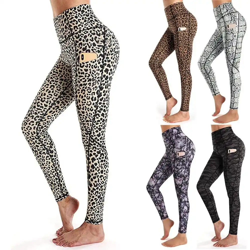 workout leggings with pockets plus size