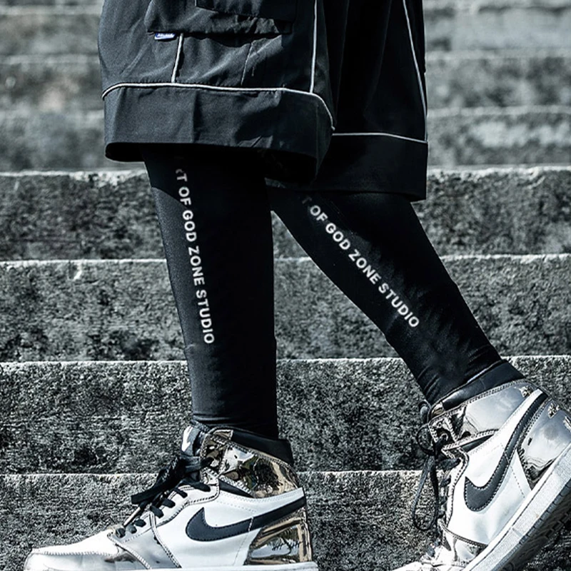 Borneol kneepad Arm guard Hip hop Jogger Harajuku shorts liberator accessory michalkova basketball player breathe freely