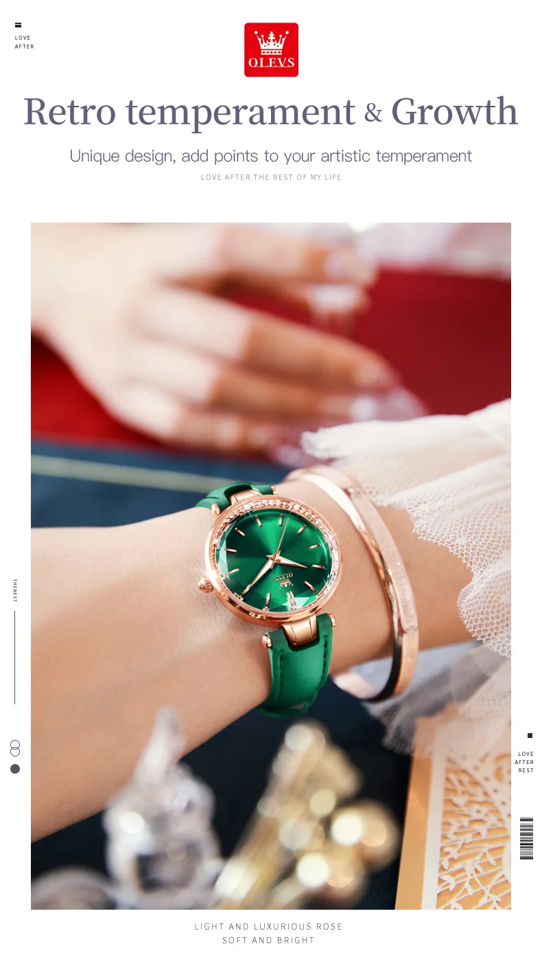 OLEVS 6645 Women Quartz Watch description image 5