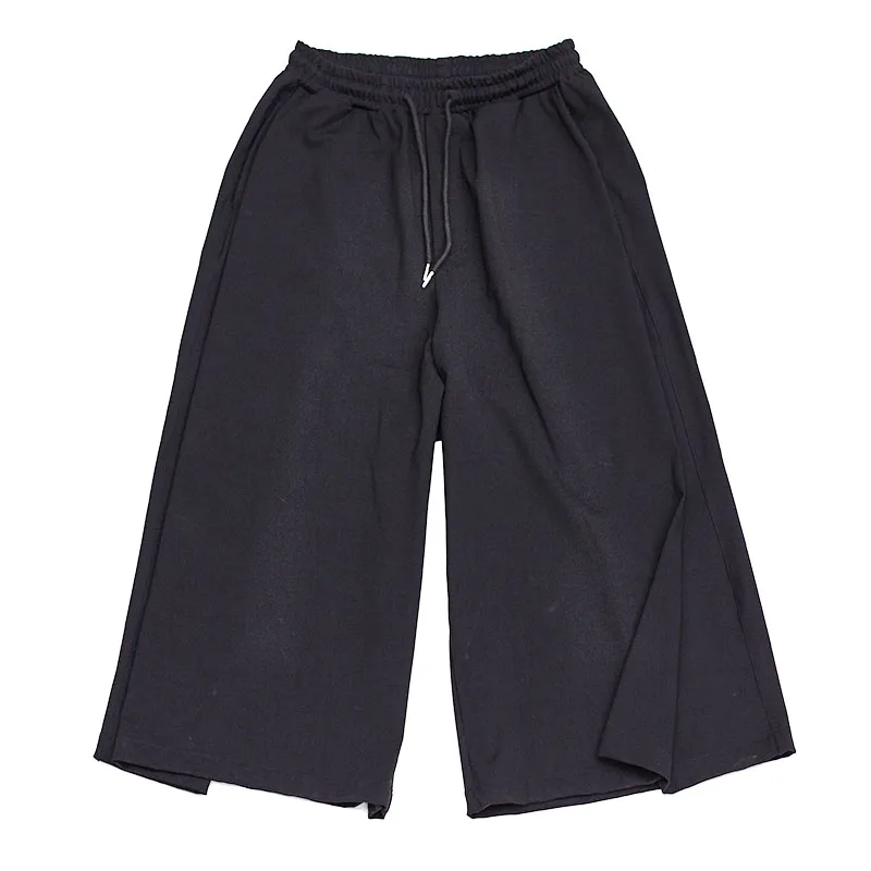 Брюки Джоггеры мужские с широкими штанинами черные брюки султанки в стиле хип