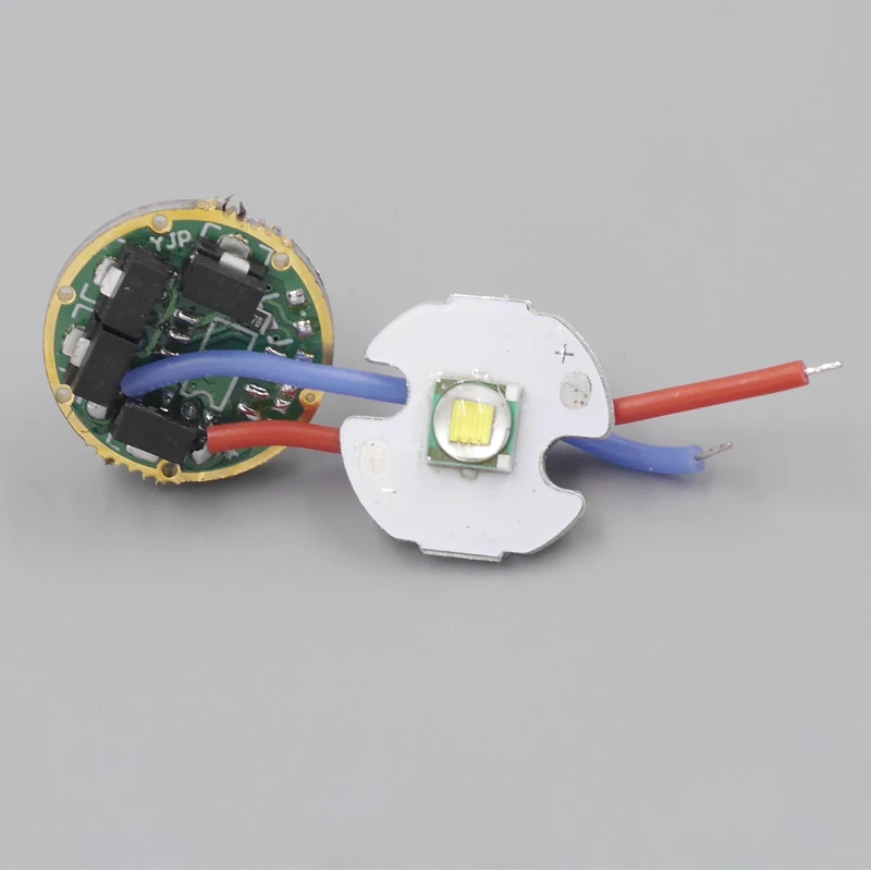 16 мм XML T6 LED Star 17 Печатная плата драйвера 3 7 в 4 2 12x7135 10x7135 8x7135 с памятью режима для