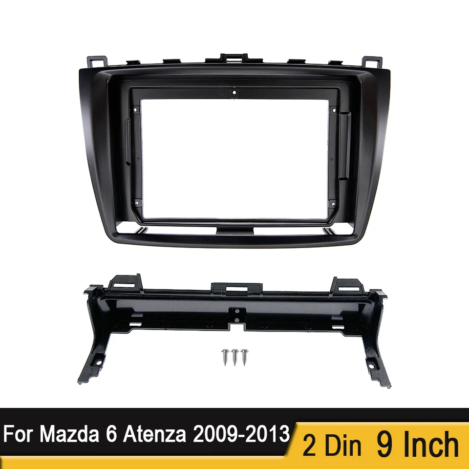 Радиоприемник 9 дюймов для Mazda 6 Atenza 2009-2013 двойной Din DVD стерео панель монтажная