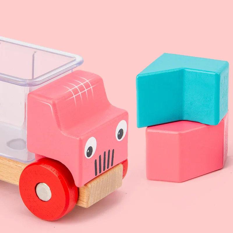 Trucky 3 Deluxe Деревянная настольная игра для строительства навыков строительные