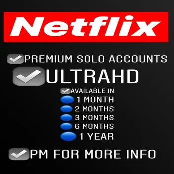 

Netflix 1 year abonnement subscription android laptop PC netflix account 1 año español 4k UHD 4 screen France 100% renewal