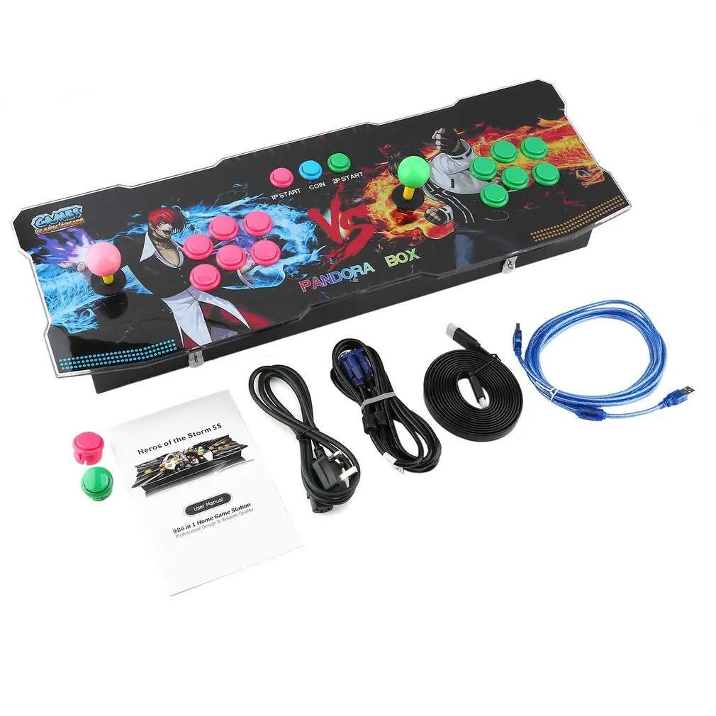 

Professional 999 in 1 Classical Arcade Games Station with Super High Video Resolution Providing Fluent Game Control Experience