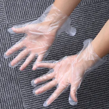 

1 Set 500pcs Disposable Gloves One-Off Plastic Gloves Feet Gloves Assorted Gloves Plastic Foot Covers Protective Accessories