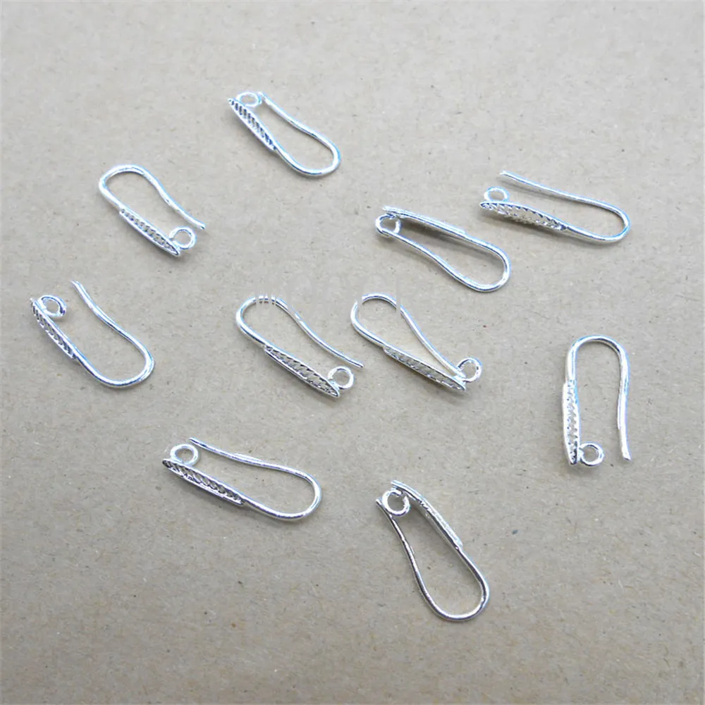 

Leaf Shape Wholesale 10 PCS 925 Sterling Silver Earrings DIY Jewelry Making Suitable for Crystal Stone Earring Making Base