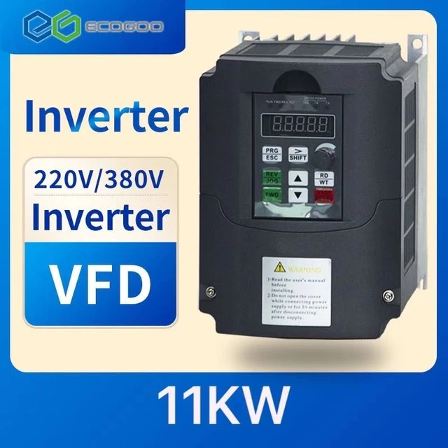 7,5 kw/11KW 380V 220V Trois 50/60 Hz monophasé VFD Variateur de fréquence  pour le moteur avec une haute qualité (AC9002T7.5GB) - Chine VFD,  convertisseur