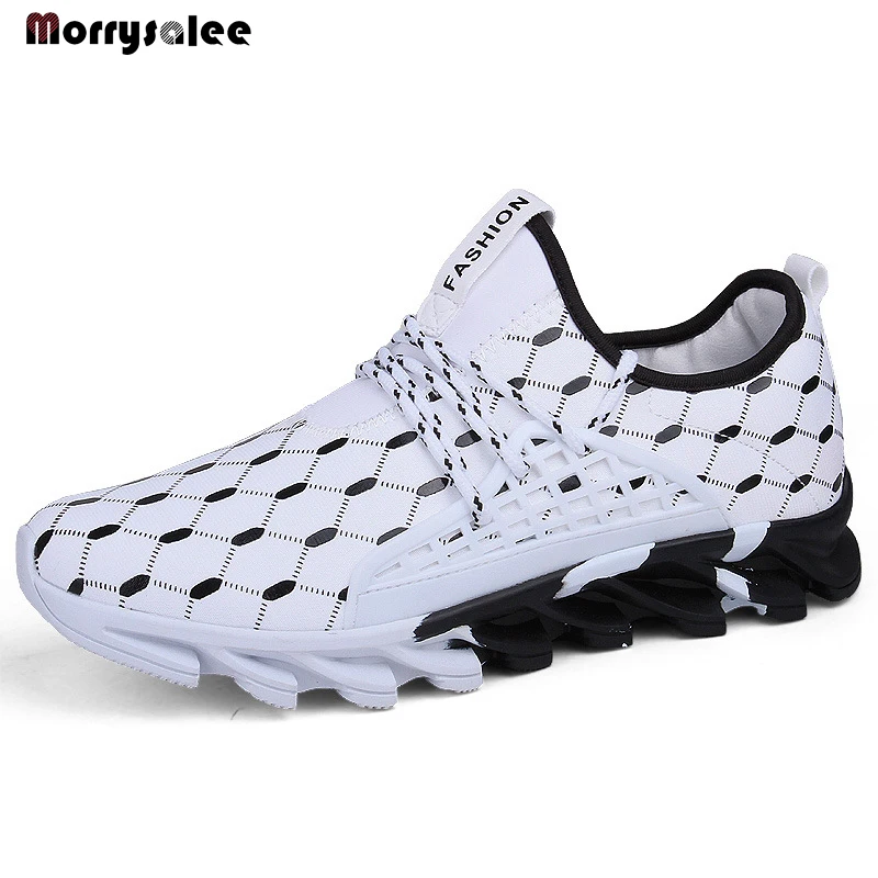 Man Running Shoes Plus Size Mesh Men Sport Shoes Lac-up  Lightweight Comfortable Breathable  Sneakers New Arrival