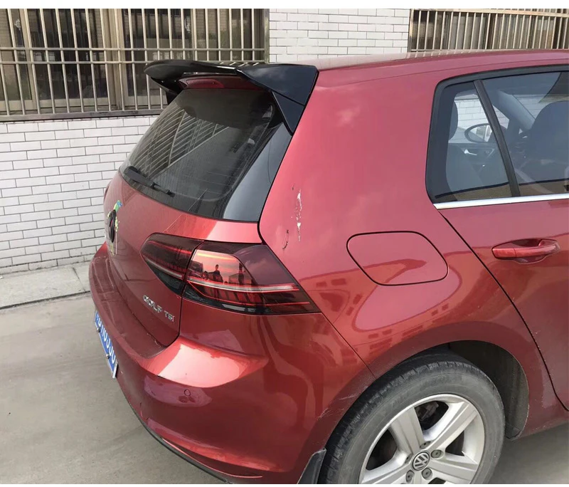 Крыло крыши Aspec стиль для Golf7 MK7 MK7.5 автомобильный Стайлинг ABS пластик матер задний спойлер для гольфа 7-UP