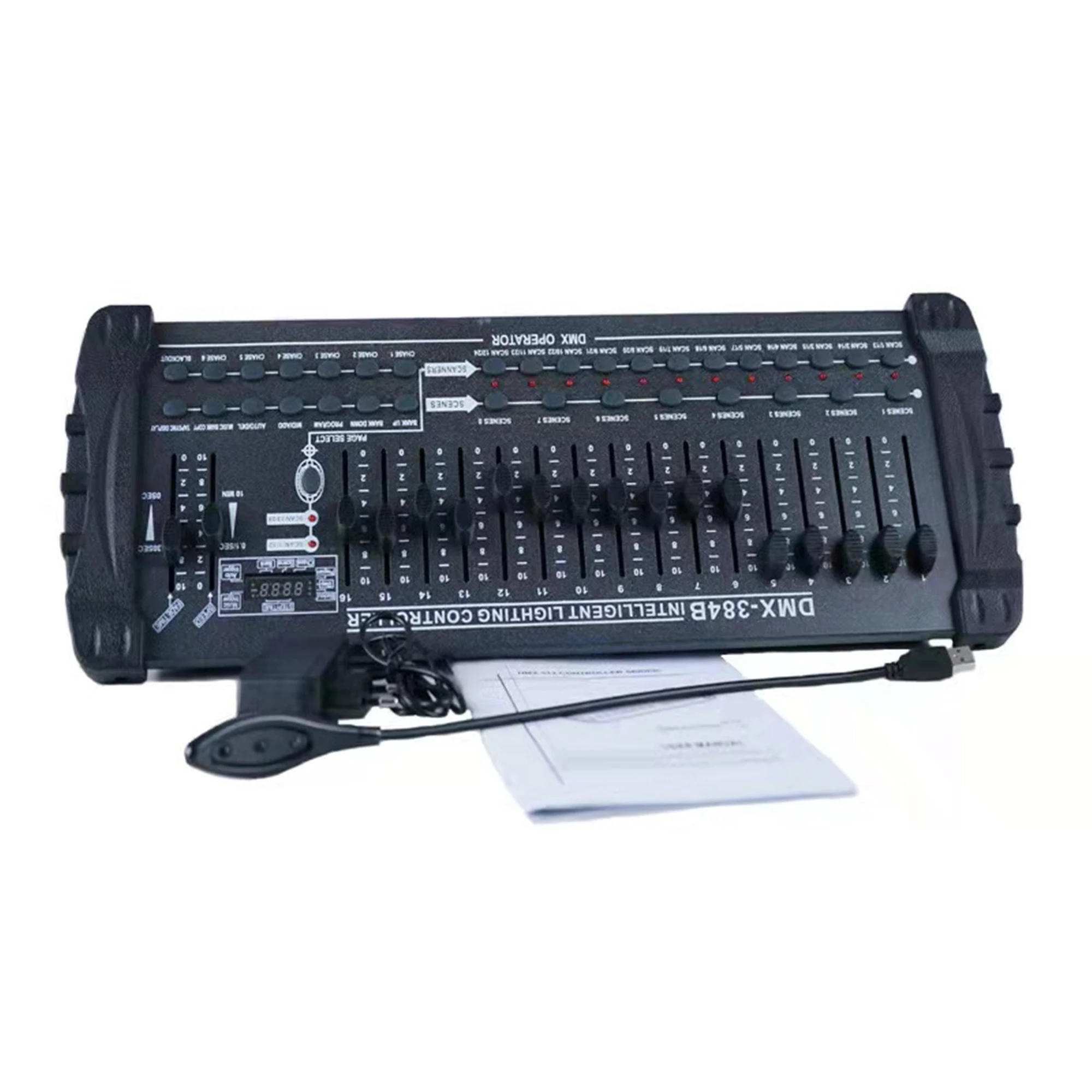 

Stage lighting console, intensity 384B console, moving head, laser beam and other consoles, Christmas lighting controller