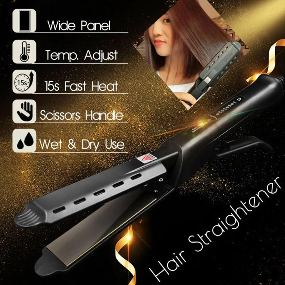 Горячая HS-1808 профессиональный электрический выпрямитель для волос плоский Утюг паровой керамический паровой инструмент для укладки волос