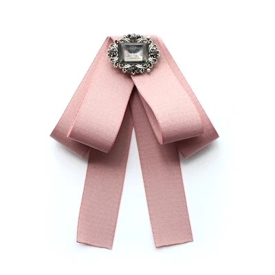 pink Элегантные вечерние галстуки-бабочки для женщин и девочек, галстуки-бабочки для студентов, студентов, колледжа, винтажные Галстуки, аксессуары для свадебной одежды, белые рубашки - Цвет: pink